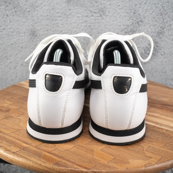Men\'s Puma Roma 24 Standard Puma White-Puma Black Sz 13 (396868 01)